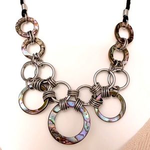 Lia Sophia Abalone Necklace